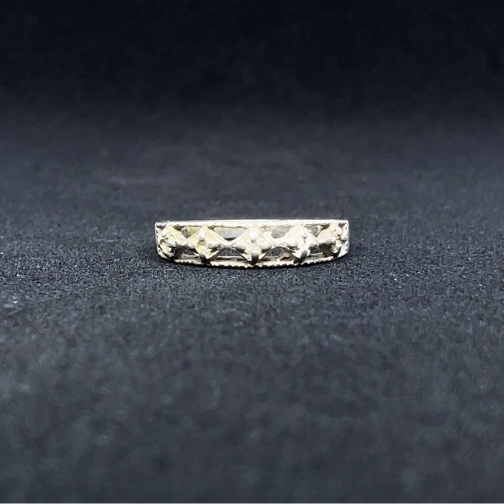 STERLING SILVER STONE RING